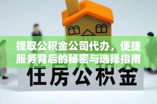 波密提取公积金公司代办，便捷服务背后的秘密与选择指南