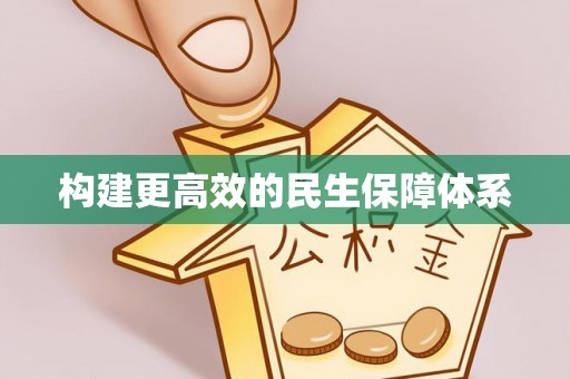 波密构建更高效的民生保障体系