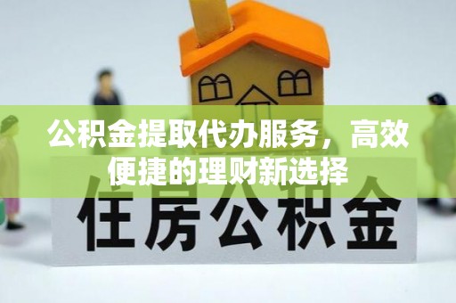 波密公积金提取代办服务，高效便捷的理财新选择