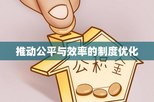 波密推动公平与效率的制度优化