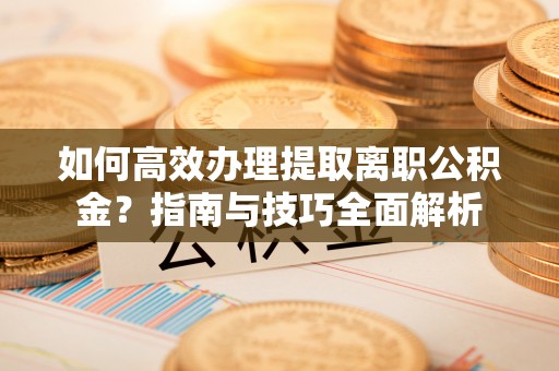 波密如何高效办理提取离职公积金？指南与技巧全面解析