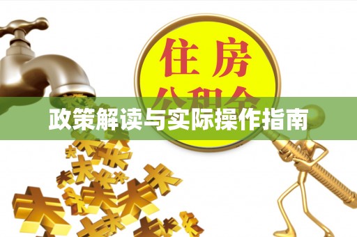 波密政策解读与实际操作指南