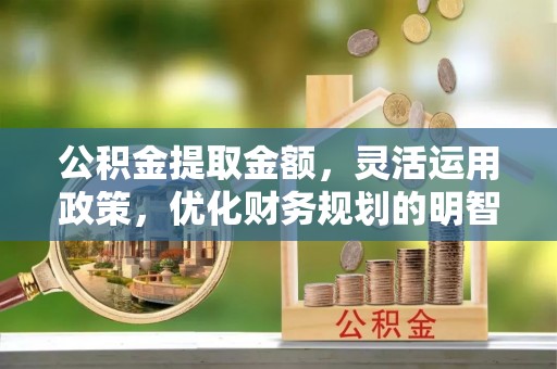 波密公积金提取金额，灵活运用政策，优化财务规划的明智选择
