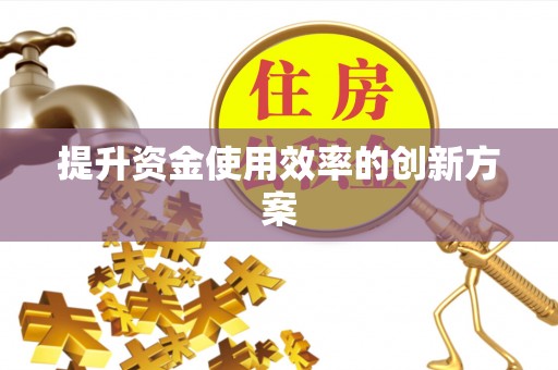 波密提升资金使用效率的创新方案