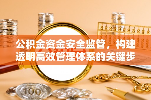 波密公积金资金安全监管，构建透明高效管理体系的关键步骤