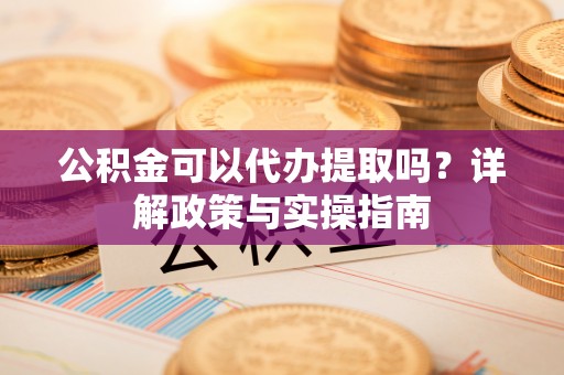 波密公积金可以代办提取吗？详解政策与实操指南