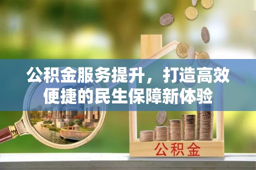 波密公积金服务提升，打造高效便捷的民生保障新体验