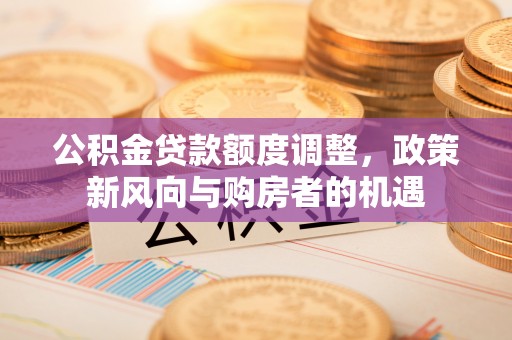 波密公积金贷款额度调整，政策新风向与购房者的机遇