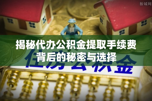波密揭秘代办公积金提取手续费背后的秘密与选择