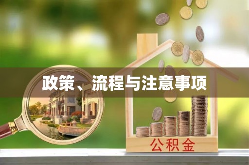 波密政策、流程与注意事项