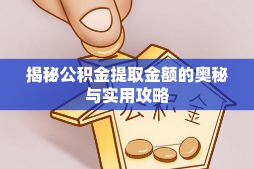 波密揭秘公积金提取金额的奥秘与实用攻略