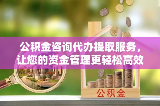 波密公积金咨询代办提取服务，让您的资金管理更轻松高效
