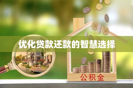 波密优化贷款还款的智慧选择