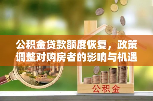 波密公积金贷款额度恢复，政策调整对购房者的影响与机遇