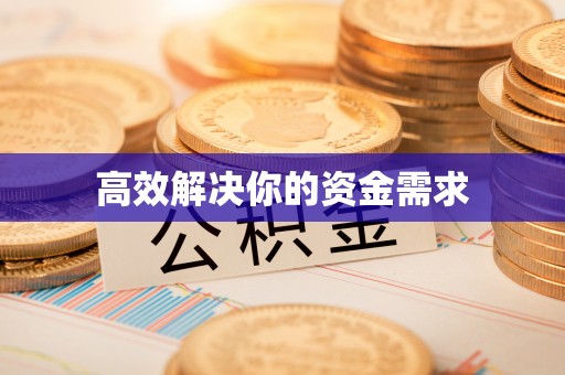 波密高效解决你的资金需求