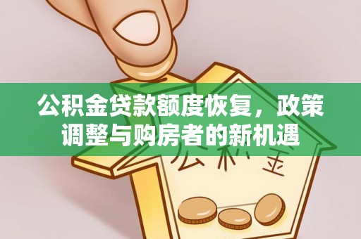 波密公积金贷款额度恢复，政策调整与购房者的新机遇