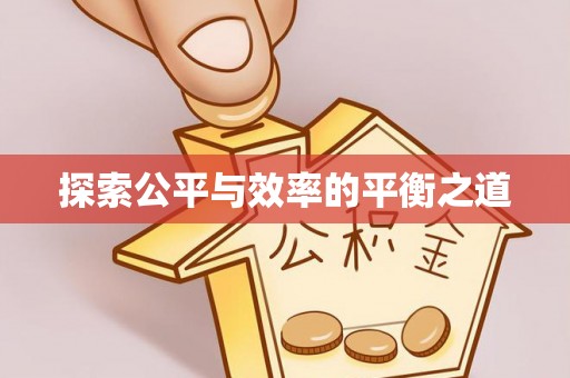波密探索公平与效率的平衡之道