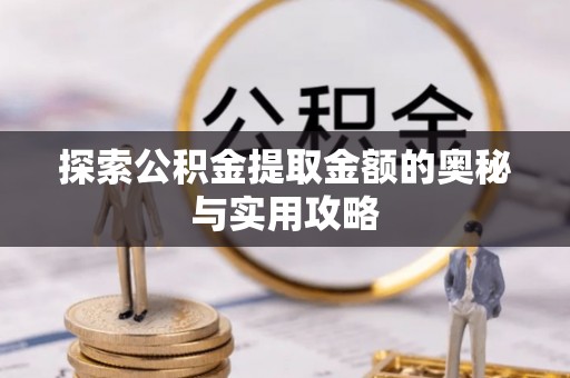 波密探索公积金提取金额的奥秘与实用攻略