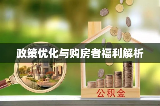 波密政策优化与购房者福利解析