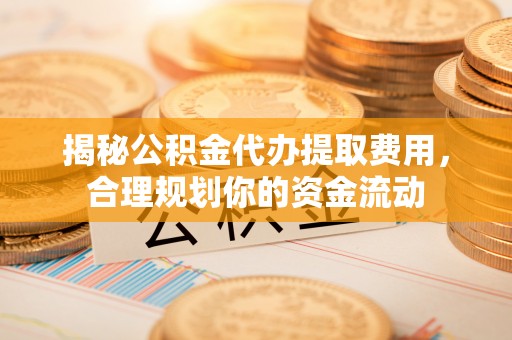 波密揭秘公积金代办提取费用，合理规划你的资金流动