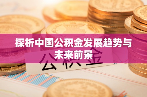 波密探析中国公积金发展趋势与未来前景