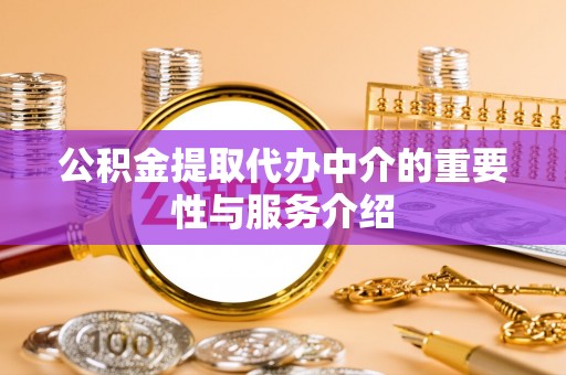 波密公积金提取代办中介的重要性与服务介绍
