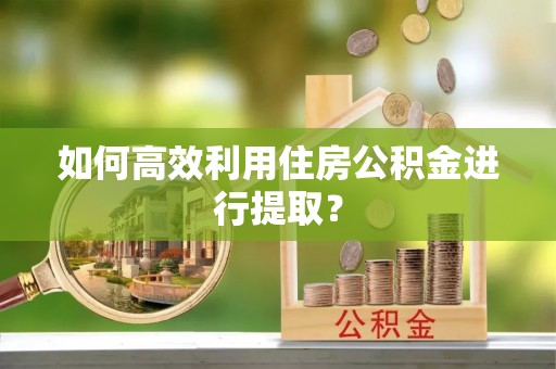 波密如何高效利用住房公积金进行提取？